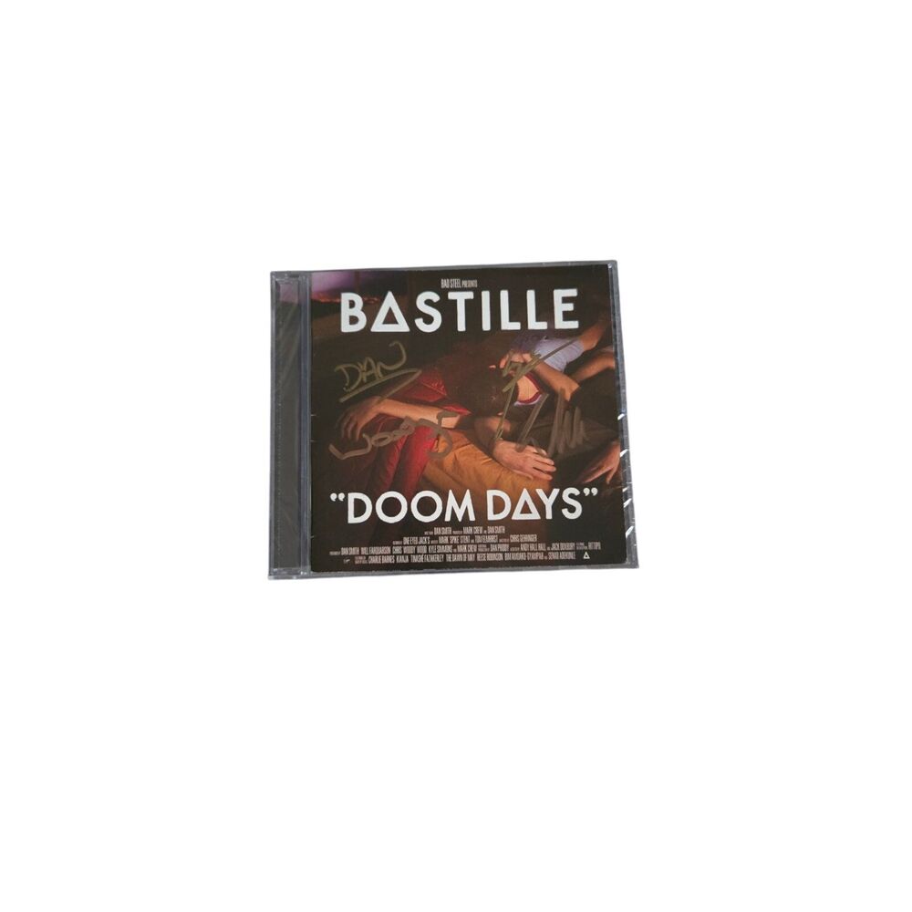 Bastille Doom Days signed cd
